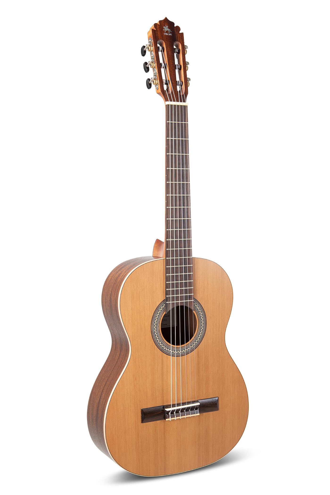 CABALLERO BY MR Guitarra de concierto Europe Spanish Heel - Talón español - Señorita 7/8 - Tapa de cedro macizo - Fondo/Aros de caoba - mate CA-EUCM