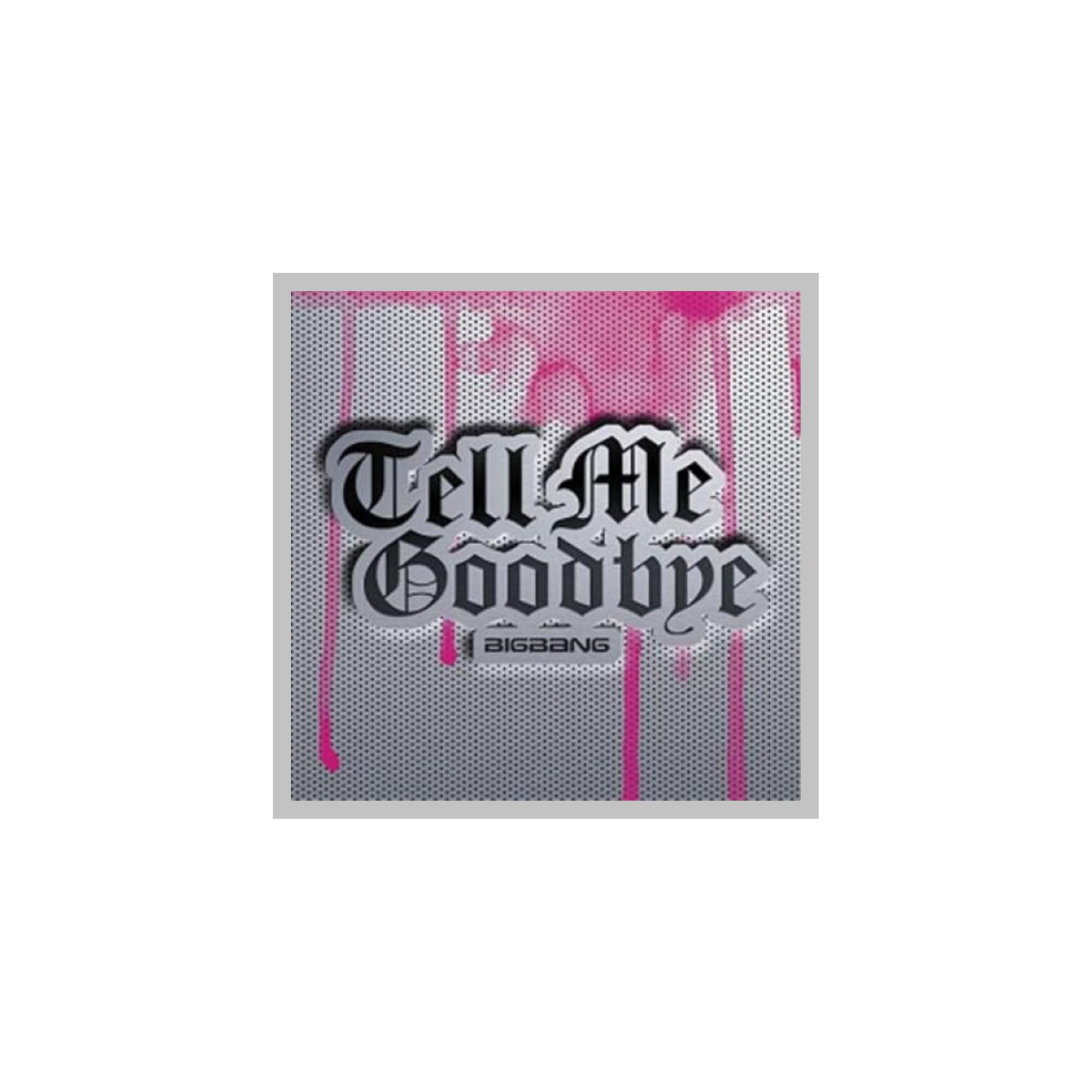 Amazon.com: BIGBANG TELL ME GOODBYE 4th Japan Single Album with