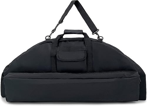 TaktZeit Estuche de arco compuesto táctico suave para caza 36"44" longitud arco bolsa con correa ajustable