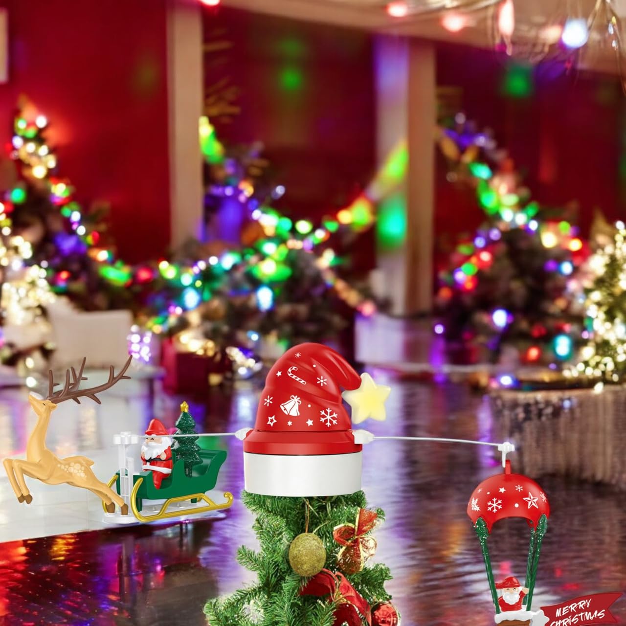 Revolving Christmas Tree Ornament Christmas Tree Stand Rotating