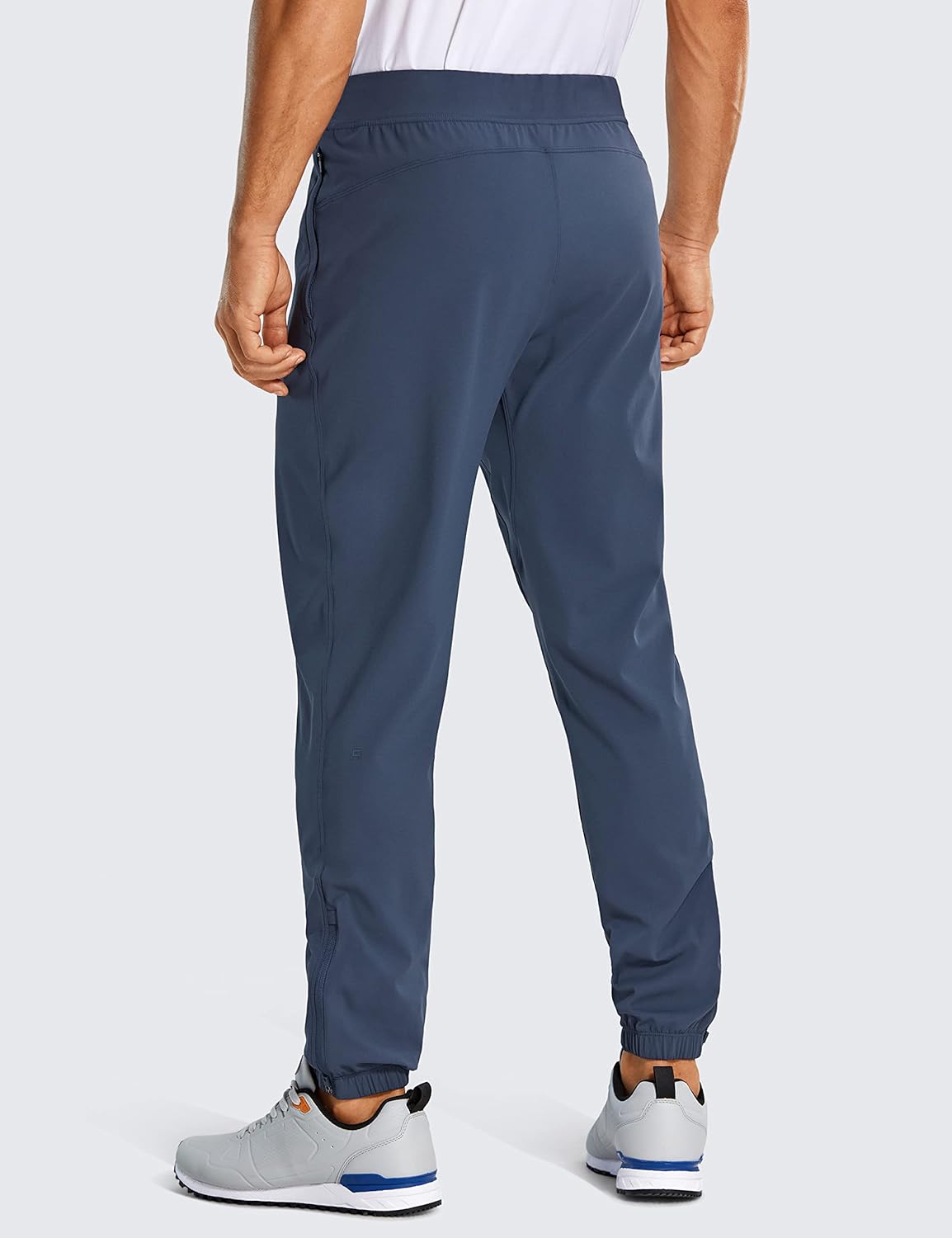 CRZ YOGA Mens 4-Way Stretch Golf Joggers with Pockets 30"/32" - Track Gym Athletic Workout Hiking Pants