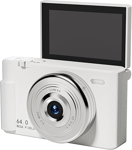 Miniatura 4 de Cámara digital 2K con filtro múltiple de 48 MP con zoom 16X antivibración, pantalla LCD de 3 pulgadas, cámara compacta para vlogging con tarjeta SD