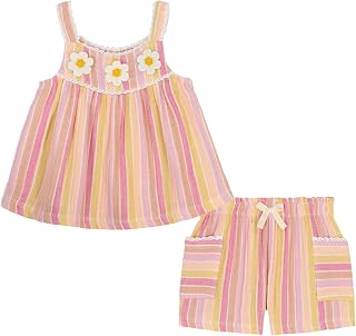 Kids Headquarters Baby Girls' 2pc Short Set