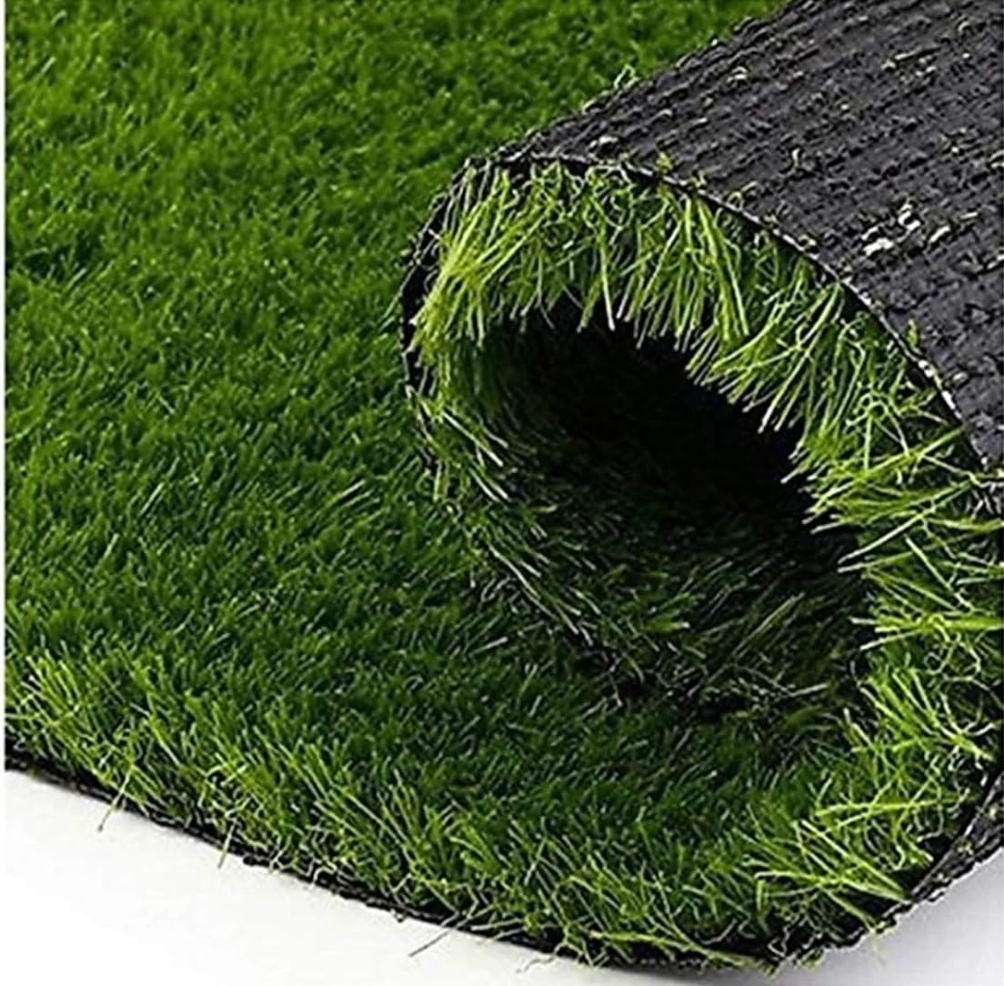 Comfy Home Artificial Grass Door mat (1 ft x 10 ft) - Green, 1 Piece