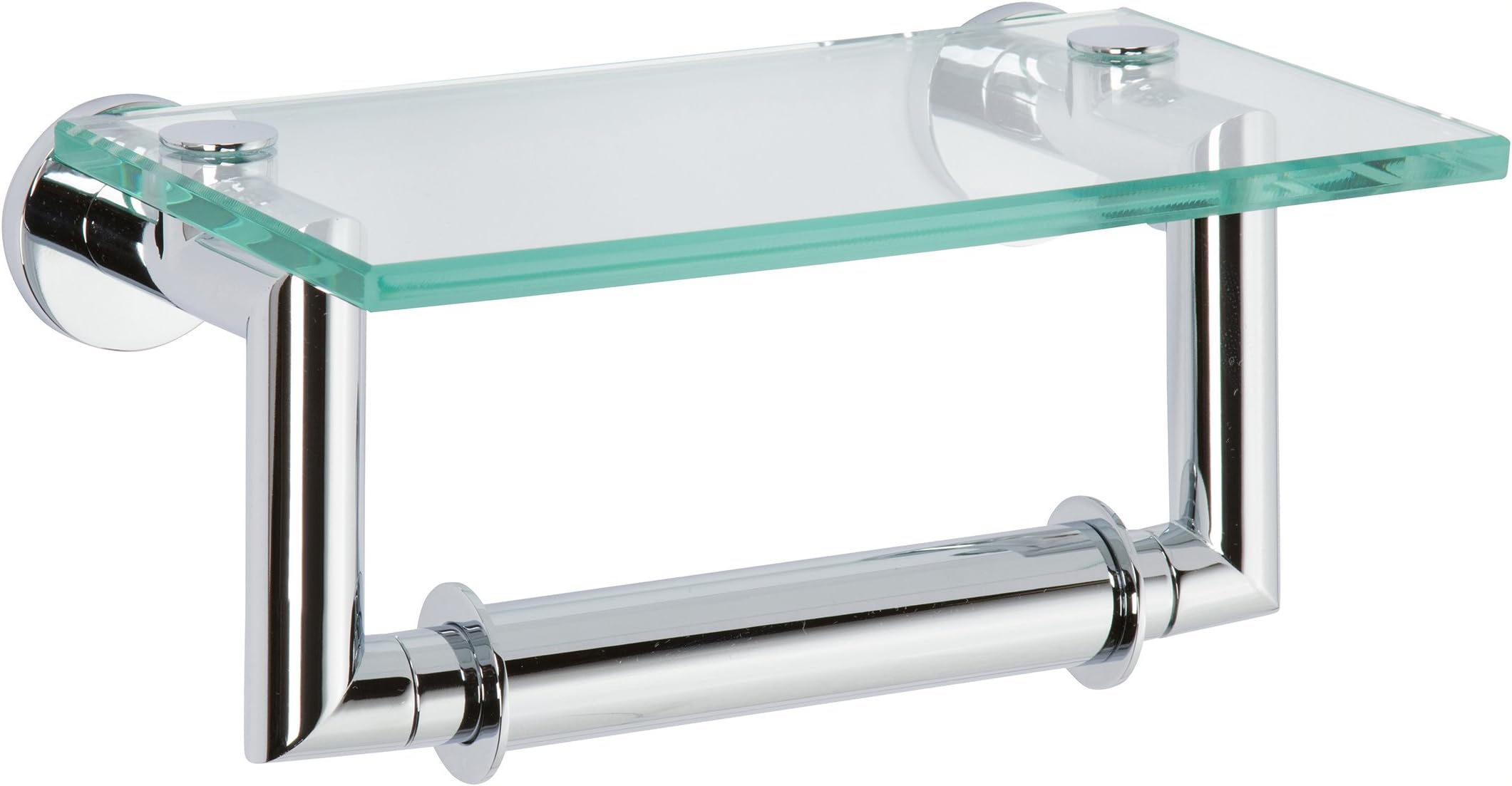 Kubic Toilet Tissue Holder with Shelf