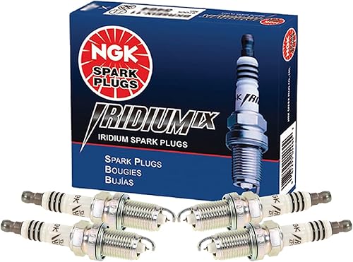 NGK - Juego de 4 bujías iridio IX para Acura Chevy Ford Honda Mazda Pontiac L4