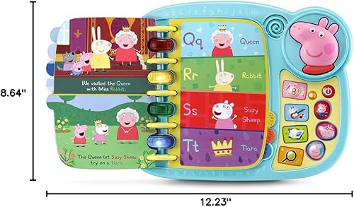 Miniatura 7 de VTech Peppa Pig - Libro de aprendizaje y descubrimiento, color azul
