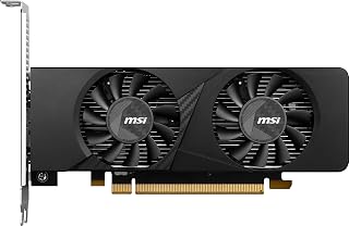 MSI RTX 3050 LP 6GB Low Profile Gaming Graphics Card, Compact SFF Design