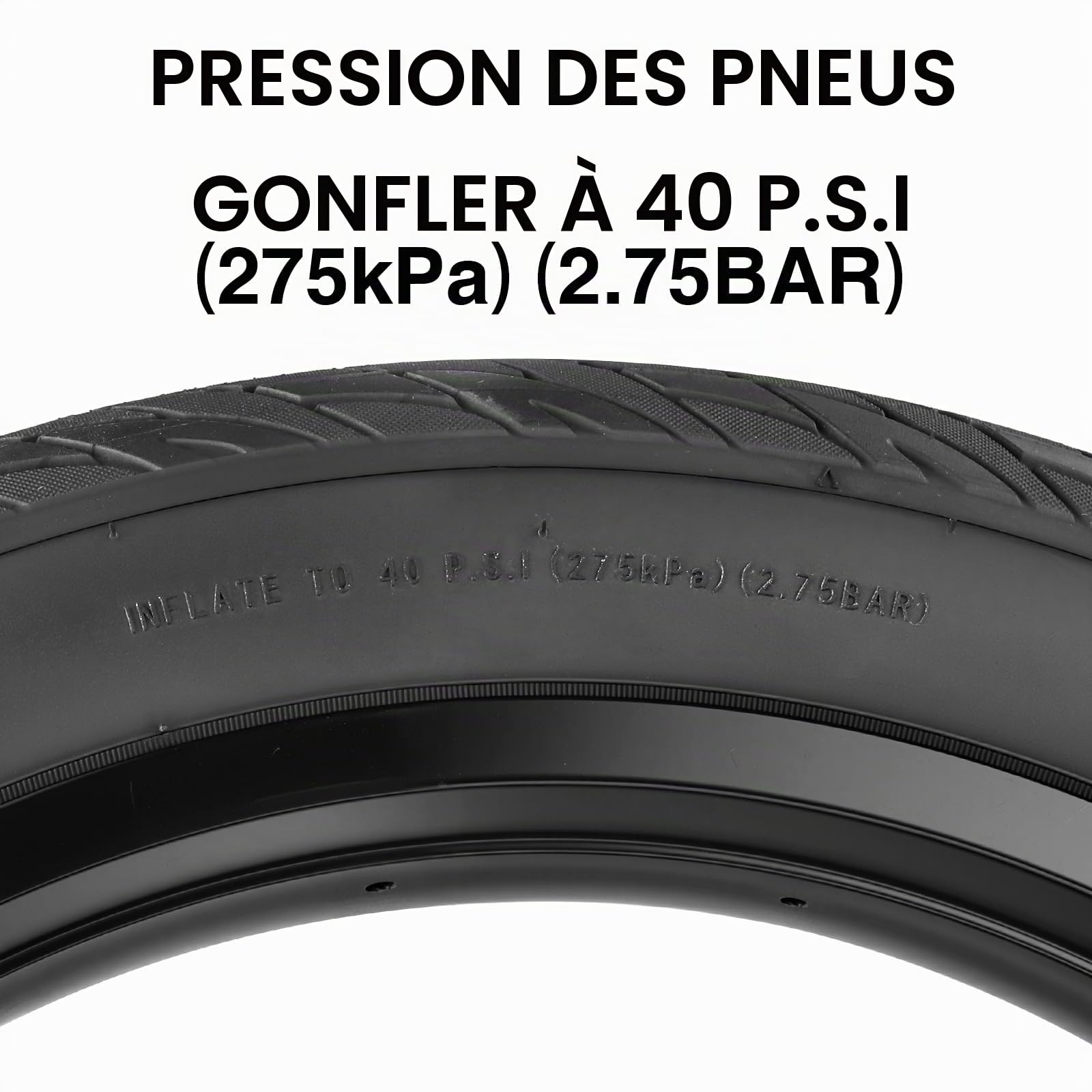 Pneu de vélo 20 x 3.0 - Pneus haute performance pour l'aventure et la vie quotidienne