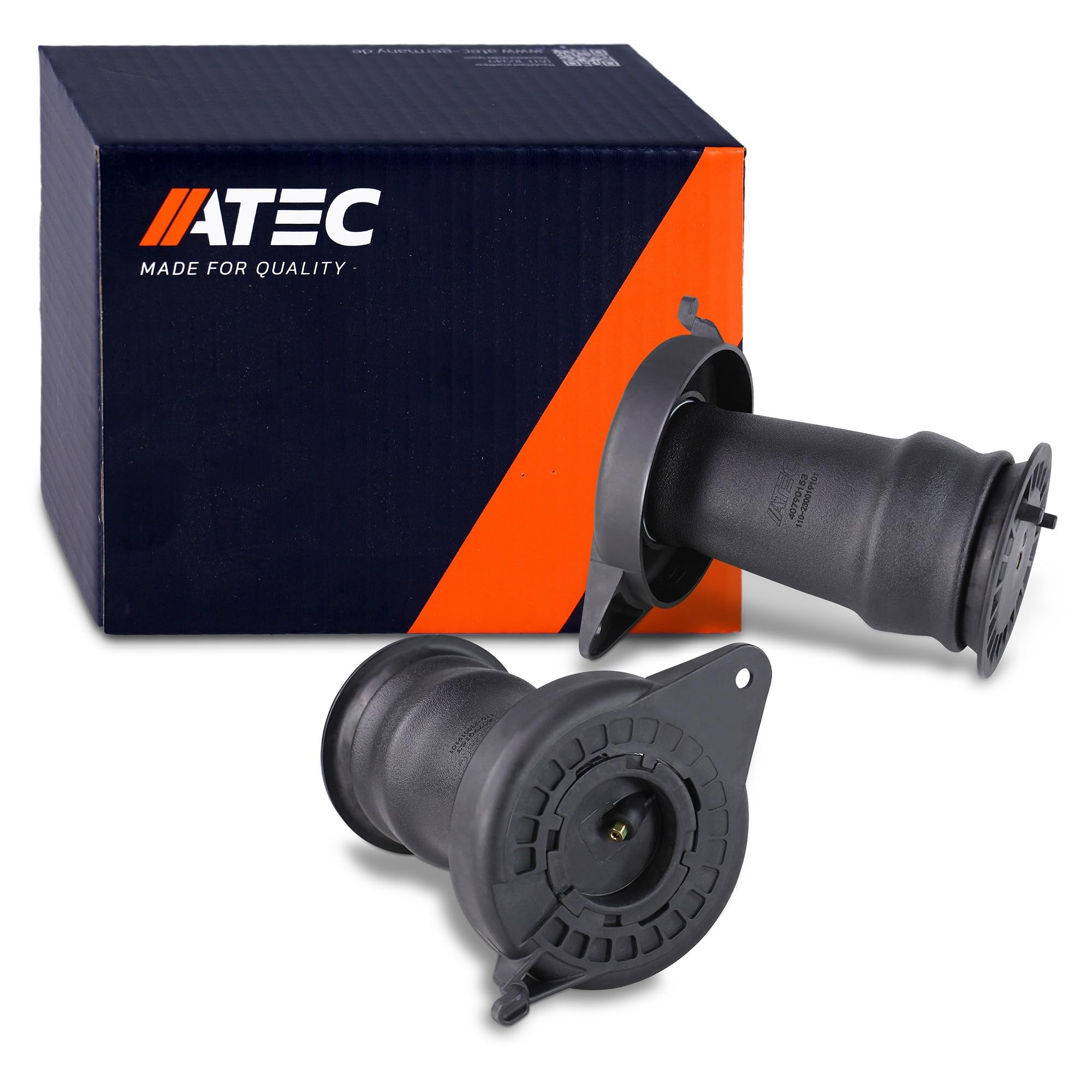 ATEC Germany 2x soffietti per sospensioni pneumatiche asse posteriore | Compatibile con: CITROËN JUMPER II Bus, JUMPER II Kasten, JUMPER II Pritsche/Fahrgestell, FIAT DUCATO Bus, DUCATO Kasten