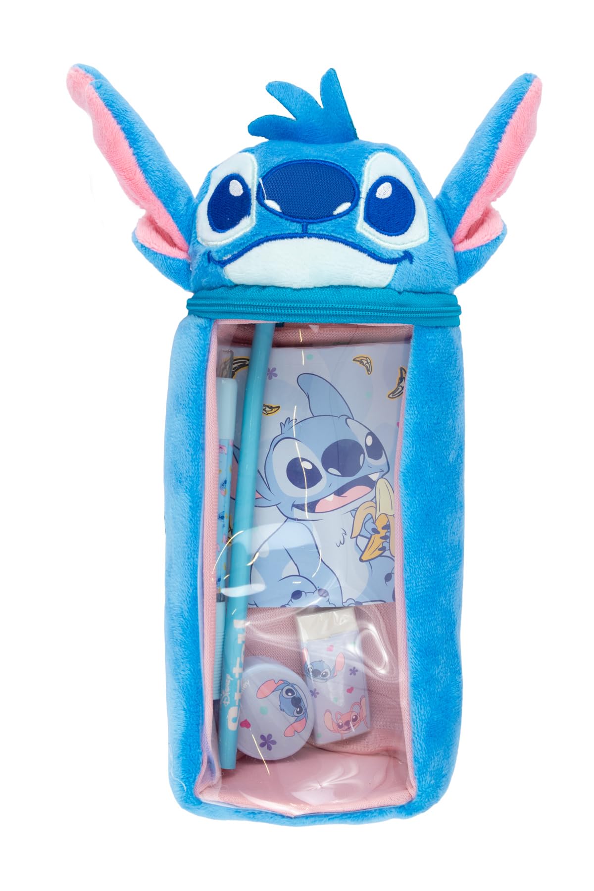 Astuccio Scolastico Stitch In Silicone Morbido – Telescopico E Capiente, Design Kawaii Per Ragazzi E Ragazze - 4