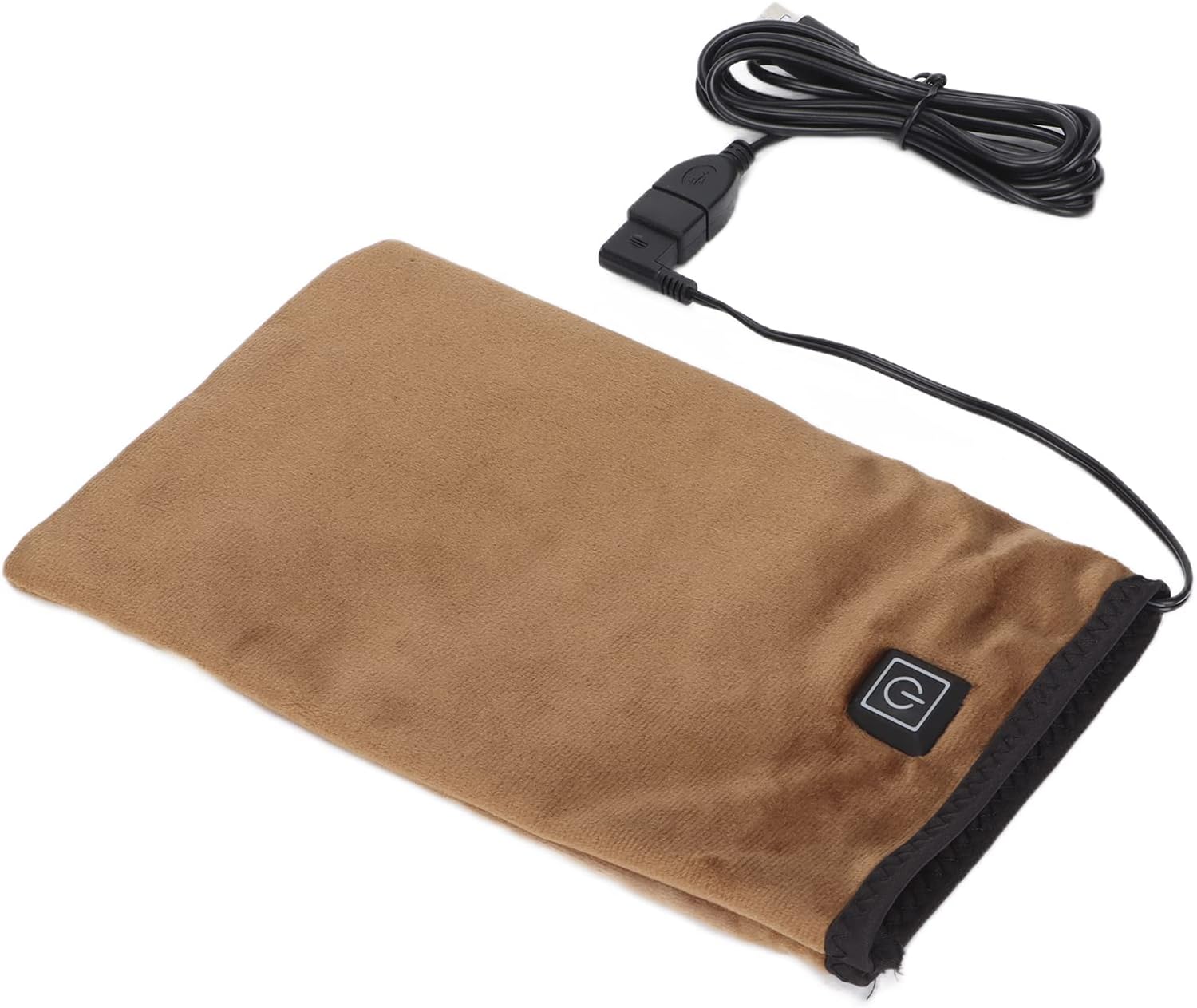 Heated Beauty Hand Mittens, 3 Settings Long Battery Life Electric Warming Mitts for SPA Hand Care(Brown)