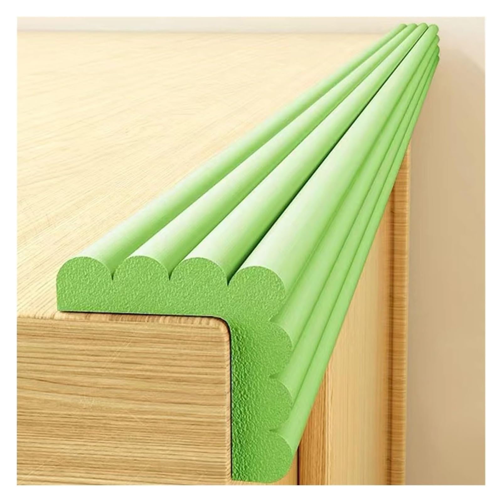 Protection d'Angles et Rebords pour Bébés Bandes De Sécurité En Mousse De 8 Cm De Large, Protection Des Coins Et Des Bords De 8 Mm D'épaisseur, Protections De Table Auto-adhésives, Coins De Coussin, P