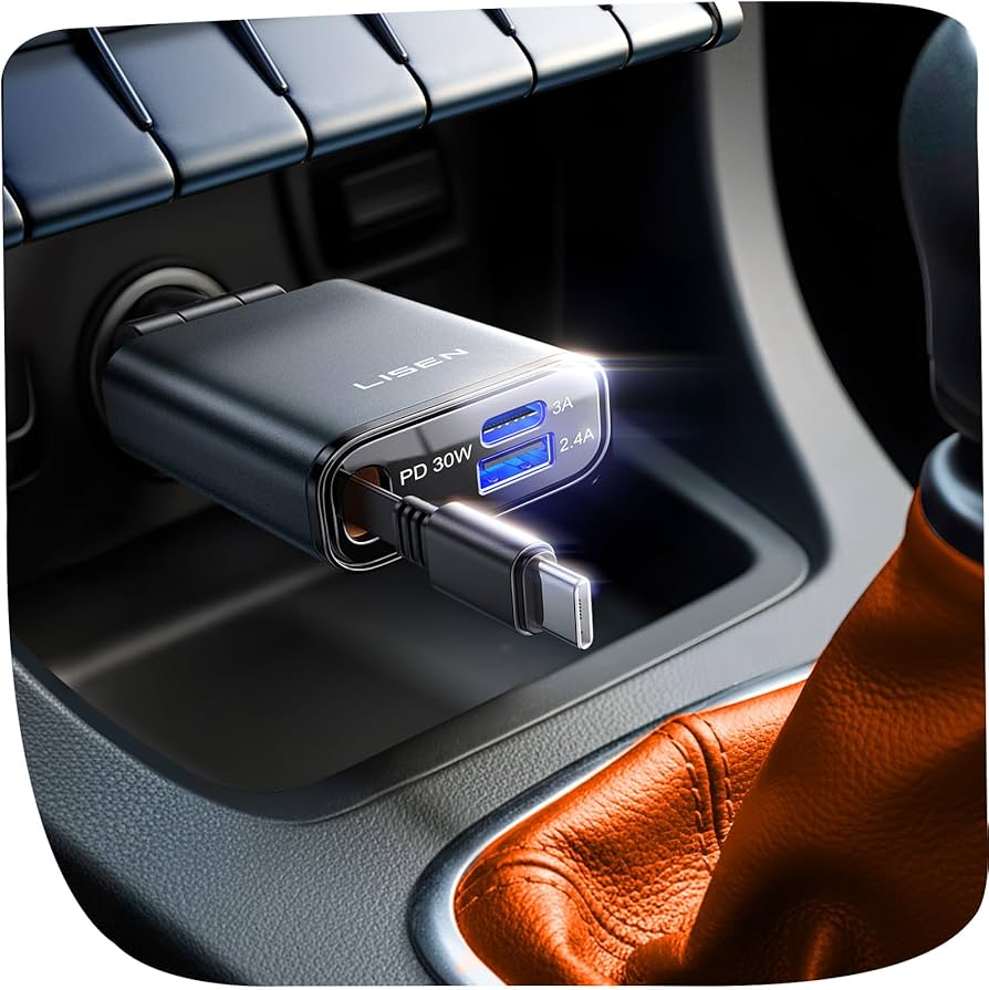 カズ  リクエスト 2点 まとめ商品 Amazon | 【超小型モデル】 2025 LISEN 車 充電器 タイプc シガー