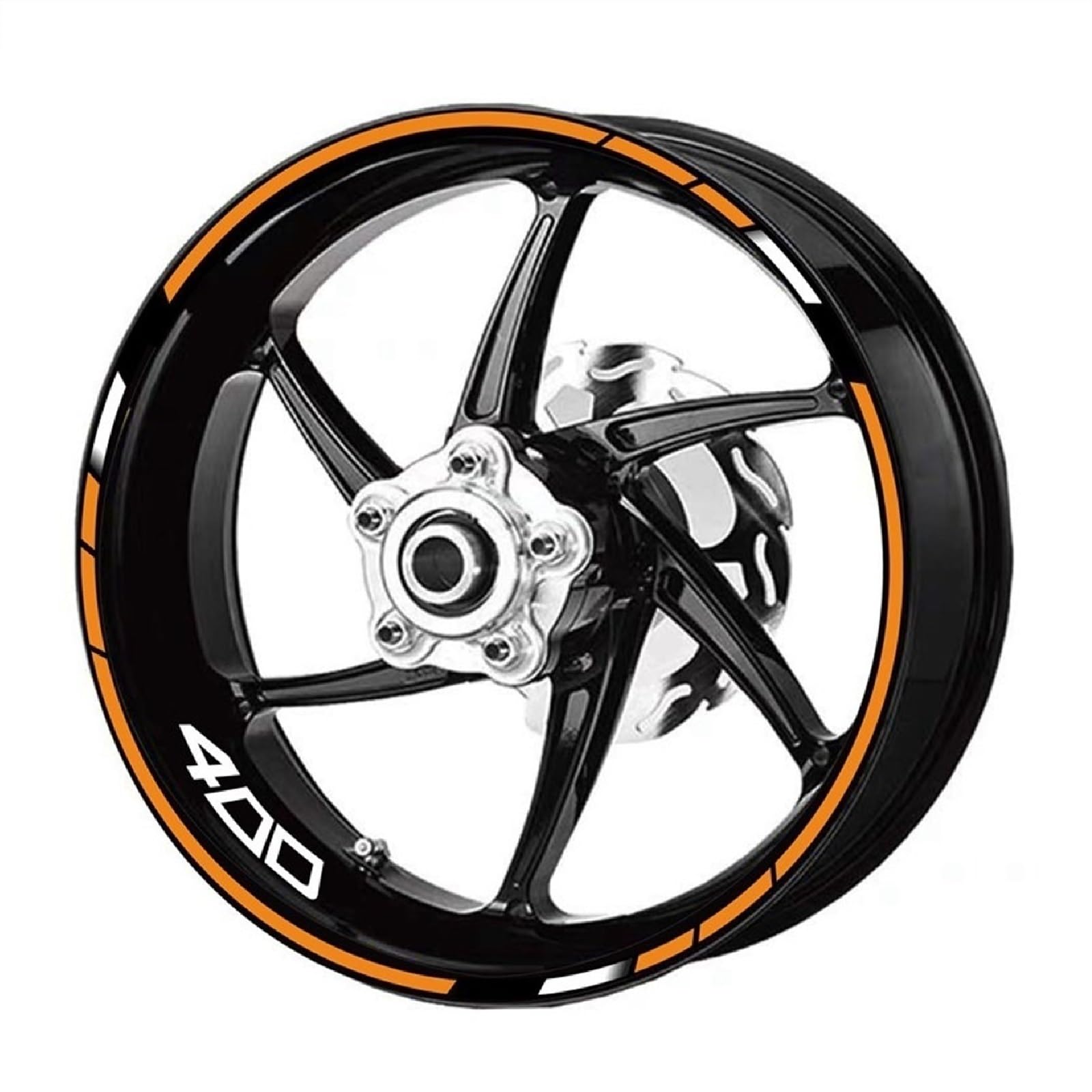 Motorcycle Wheel Stickers for Kawasaki for Z400 for Z-400 for Z 400