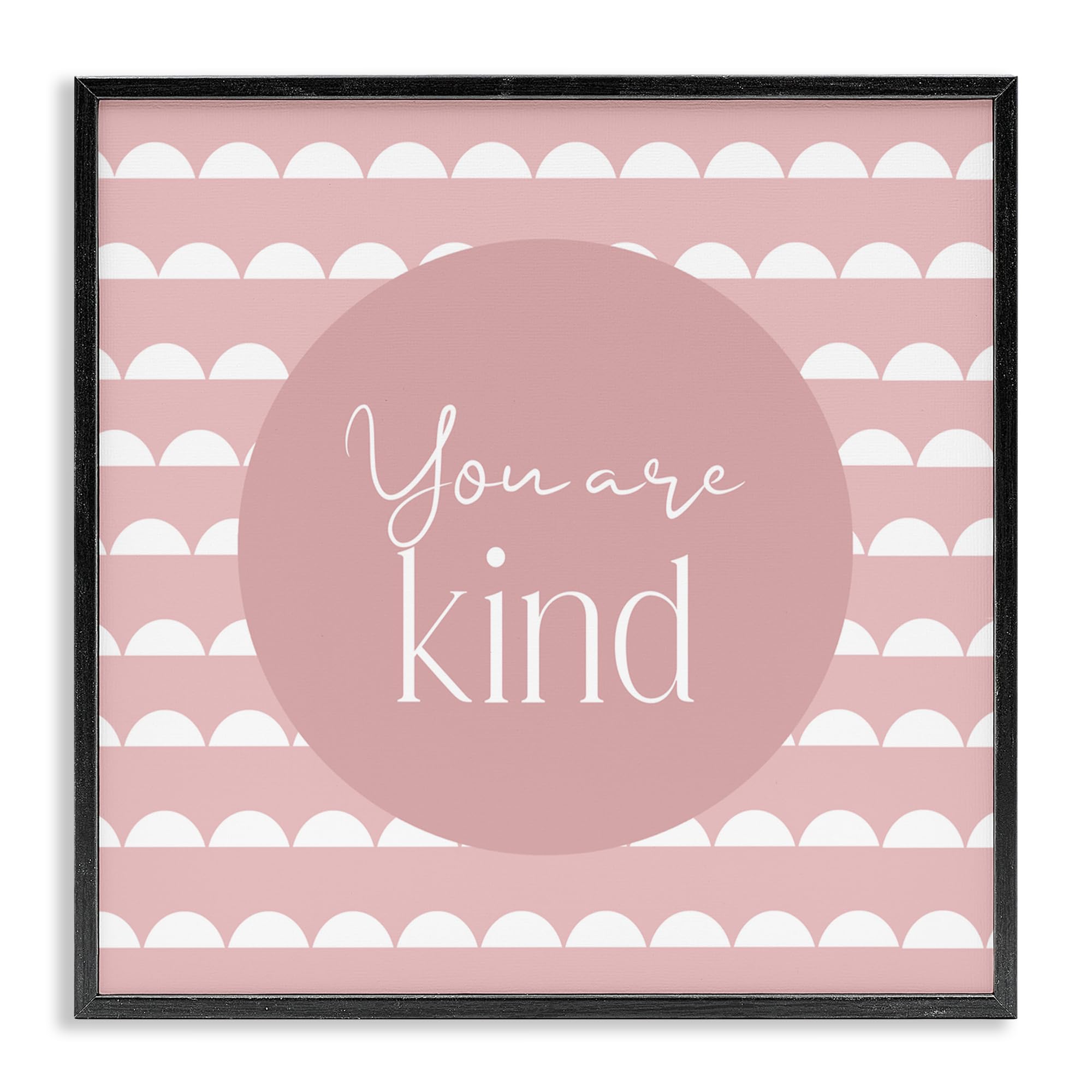 Affiche You Are Kind encadrée Christine Simpson pour briser la monotonie des murs blancs