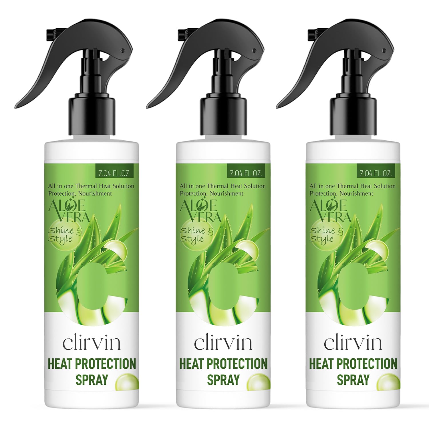 Clirvin Hair Styling Heat Protection Spray for Hair Straightening Men & Women Hair Spray (600 ml)