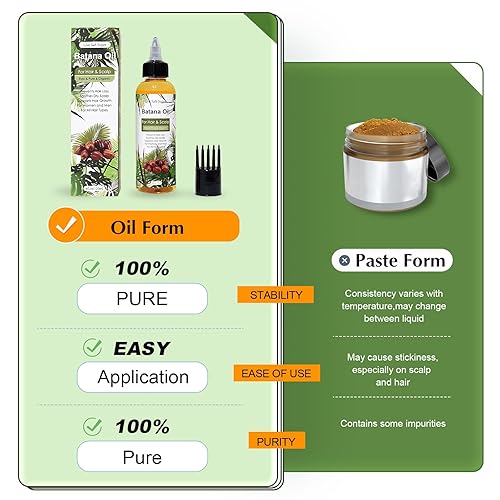 Miniatura 6 de Live Saft Super Aceite de batana para el crecimiento del cabello Dr. Sebi 100% aceite de batana natural crudo, cuidado del grosor del cabello más