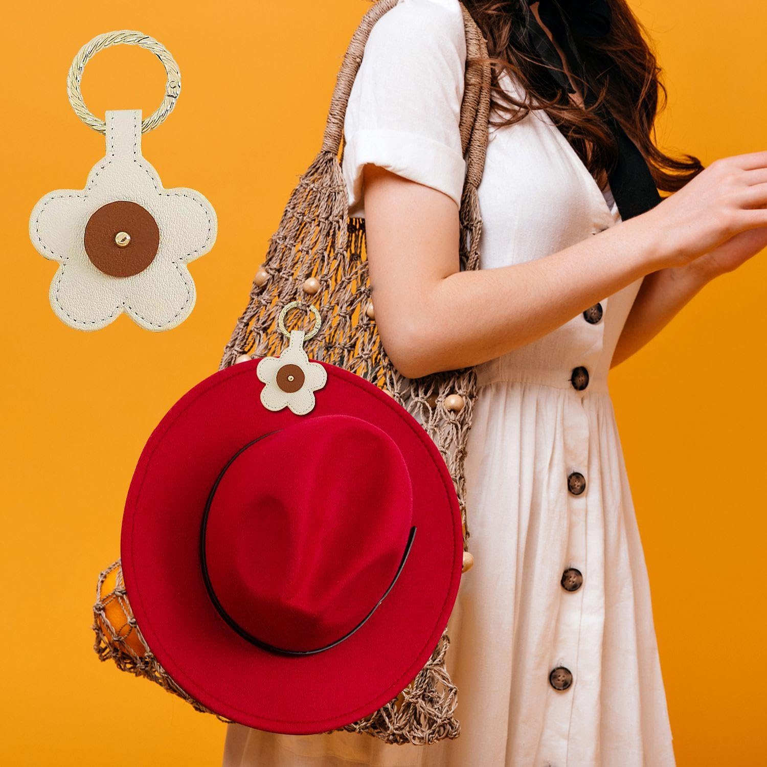 Clips Magnéticos para Sombreros Florales 2 Piezas