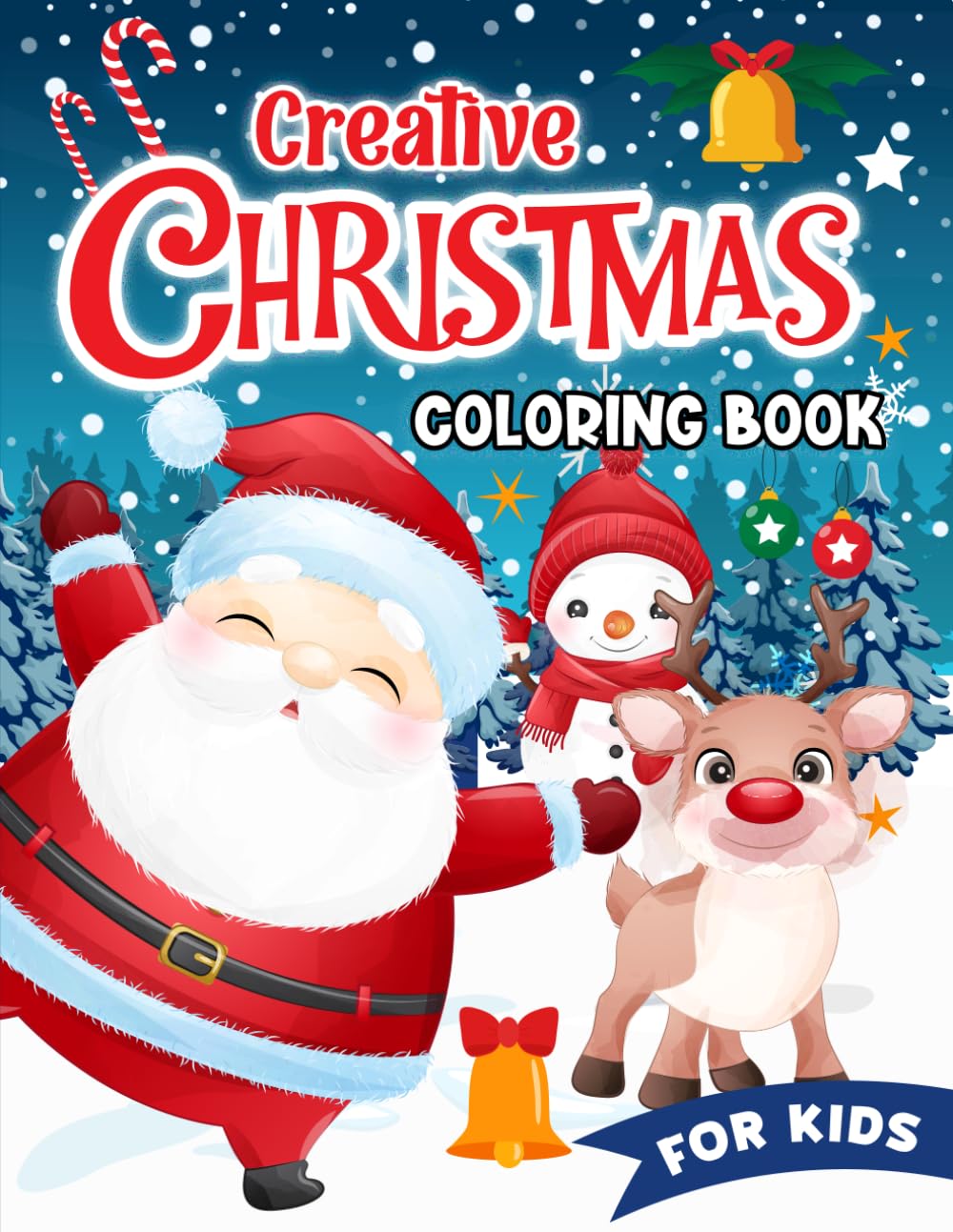 Amazon.com: Christmas Coloring Book: Christmas Coloring Pages Bold And ...
