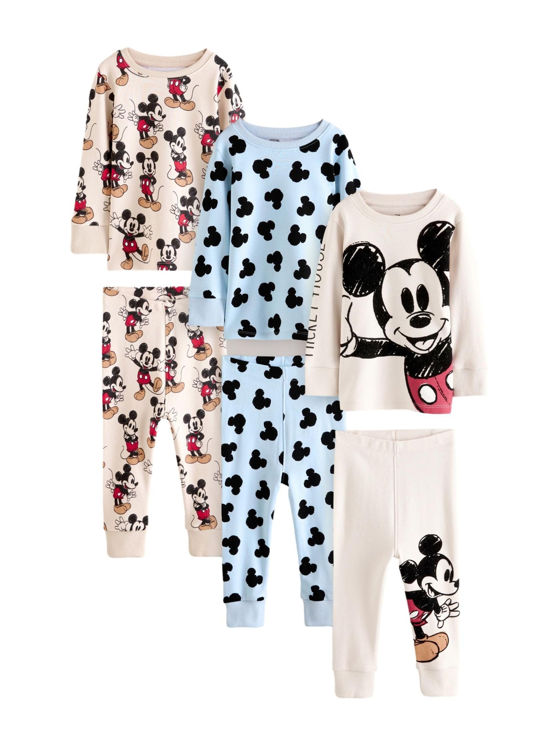 NEXT Garçon Lot de 3 Pyjamas douillets