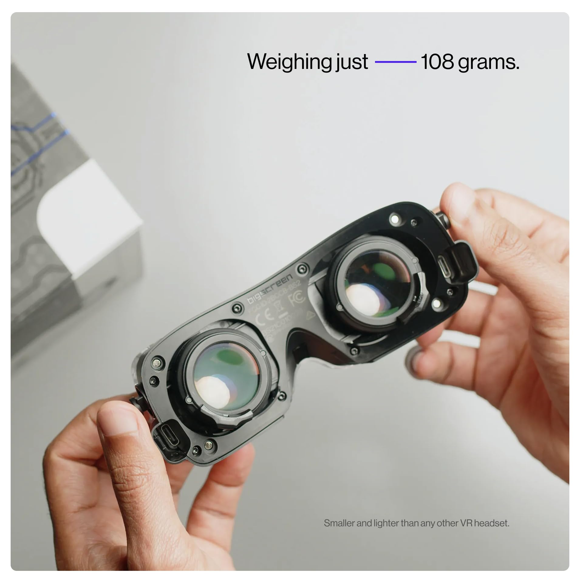Amazon.com: Bigscreen Beyond 2e: Ultra-Light PC VR Headset (108g