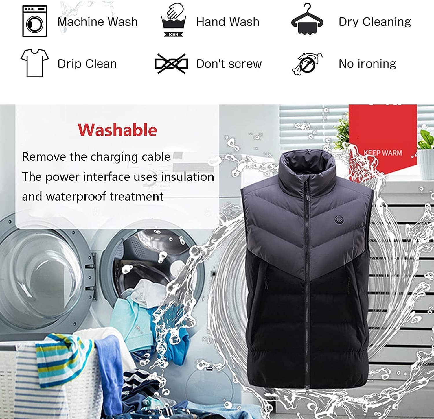 Verwarmd Vest, 9 Verwarmde Zones Elektrisch Verwarmingsvest Vest, Winter Buiten Lichtgewicht Verwarmde Kleding Voor Dames Heren Skiën Vissen Jagen (GEEN Power Bank) Green,4XL