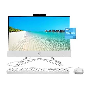 Amazon.com: HP 2022 All-in-One Desktop, 21.5