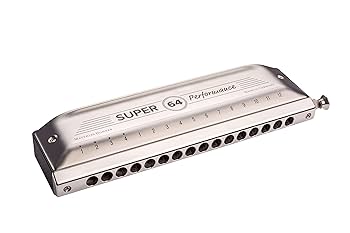 Amazon.com: Hohner M758501 Super 64 Chromatic Harmonica