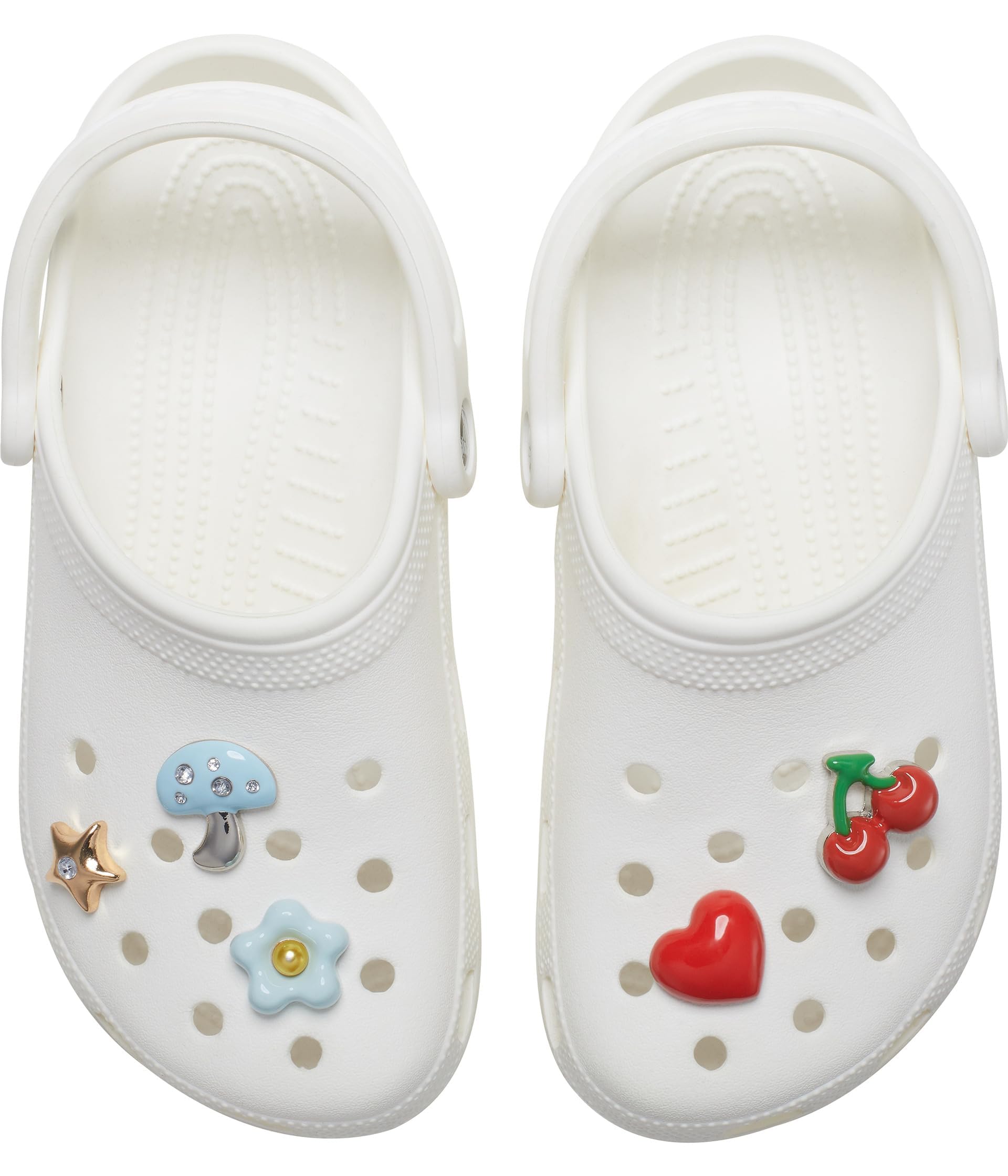 Crocs Jibbitz Charms, puffy Metals 5 szt
