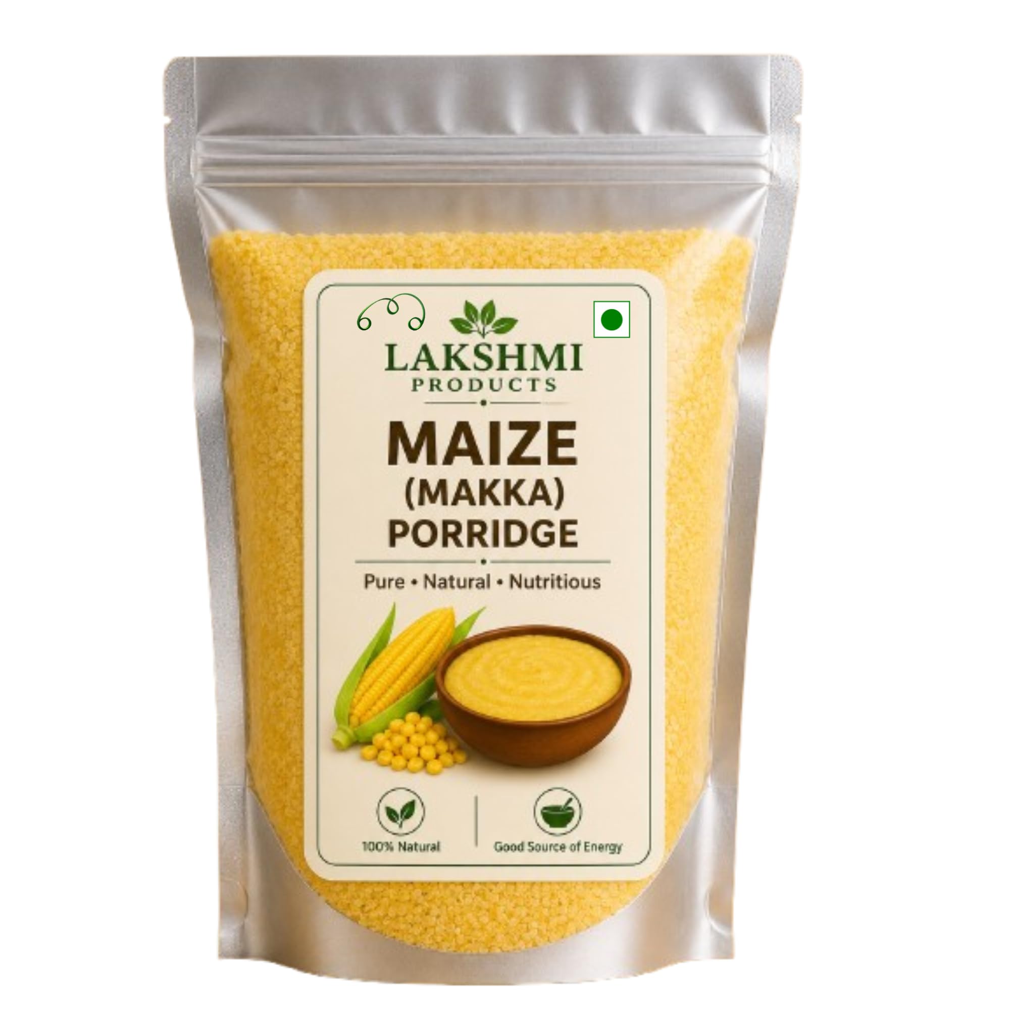 Lakshmi Premium MAIZE/MAKKA Daliya || Organic Corn grit & Chemical Free (200 g)-image-2