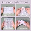 RANA POLYMERS Skin Soft Silicone Making Kit,05A RTV Liquid Silicone Rubber,Non-Toxic,Odorless-1:1 Mixing Ratio|Body Organs,Artificial Limbs,Shoe Insole|Translucent (LSR-105 (500gm + 500gm = 1Kg)) gallery image