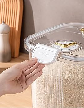 Amazon｜米びつ おしゃれ こめびつ 透明 大容量 お米ケース 保存