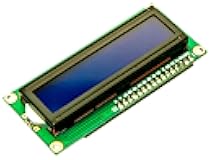 DFRobot DFR0063 LCD Display, 16x2 Character, White on Blue, 5V, 82 mm x 35 mm x 18 mm Size