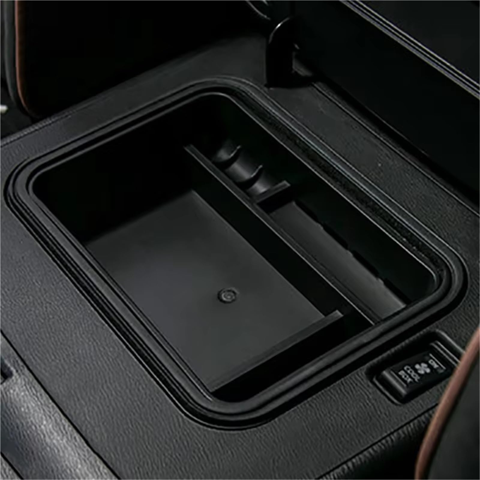 Handschuhfach Organizer Kompatibel Mit Nissan Für Patrol Y62 2017–2021 2022, Auto-Mittelkonsole, Unteres Ablagefach, Organizer, Aufbewahrungskoffer, Auto-Zubehör