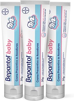 Pomada Assadura Bepantol Baby Kit 3x30g - Prevenção e Hidratação