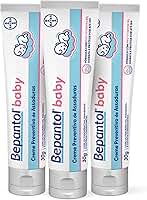 Bepantol Baby Kit Pomada Assadura Bebe, 3 Unidades de 30g, Prevenção de Assaduras e Hidratação da Pele do Bebê