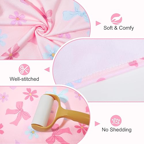 Vista 90 de Basumee Toalla de microfibra para el cabello para niños, paquete de 2 toallas de pelo de secado rápido con turbantes para cabello húmedo, toalla