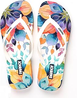 شبشب فليب فلوب مطاطي للنساء من باروت، مقاس 37-41 EU، تصميم رياضي متعدد الألوان