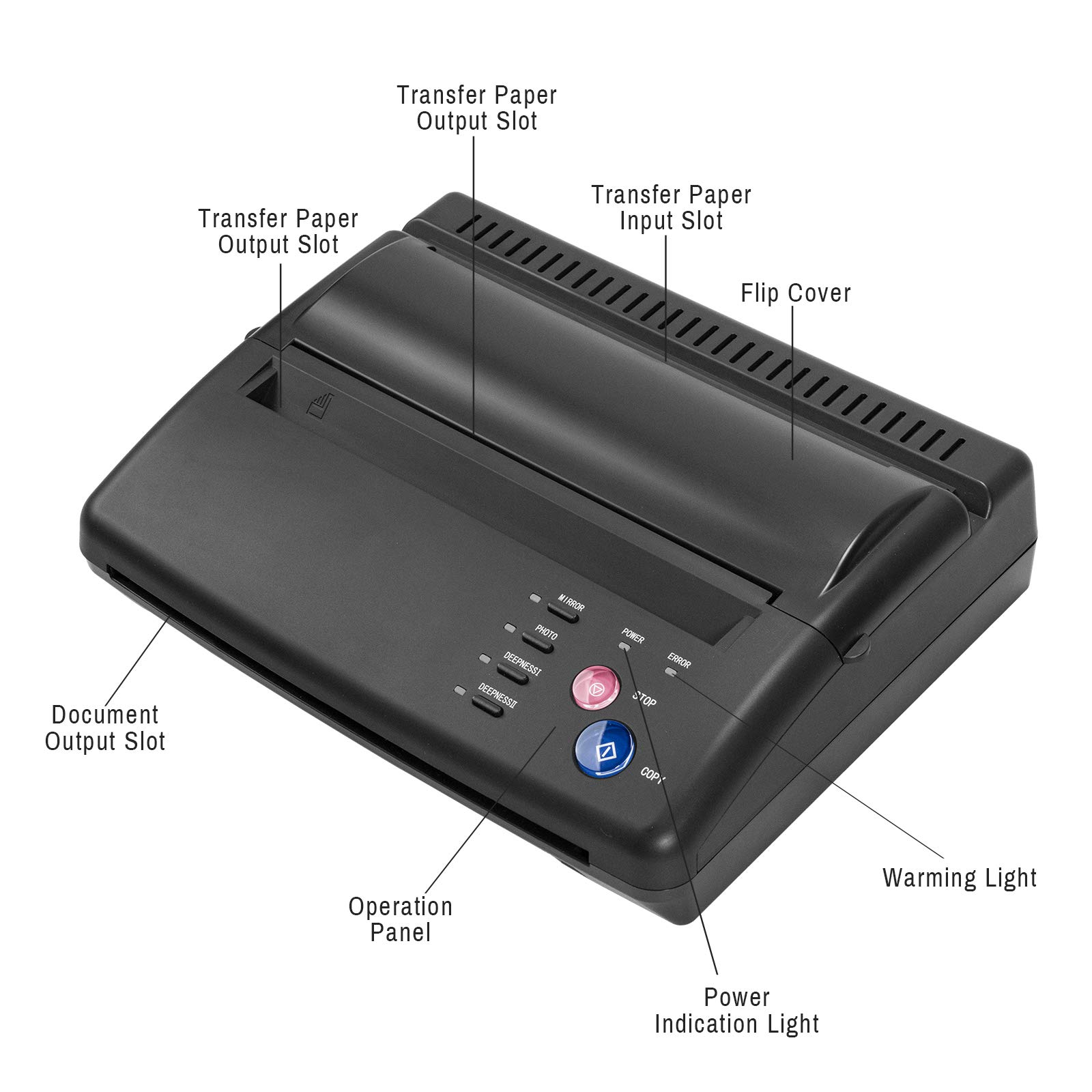 Tattoo Printer Machine Tattoo Transfer Machine Tattoo Stencil Printer