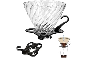 V60 Pour-Over Coffee Dripper: Unlocking the Perfect Brew for 1-4 Cuppers