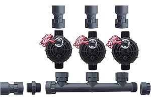 Hunter PGV101-JT-MM Dura Manifold Valve Kit with Flow Control - Slip PGV101JTMM (3 Zone)