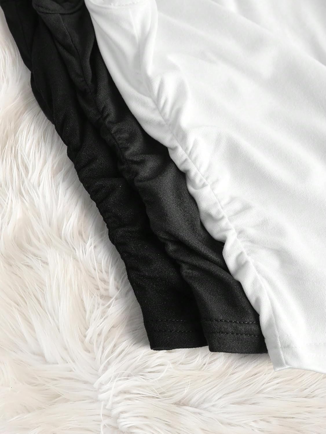 Girl's Tank Tops 3 Packs Sleeveless Casual Camisole Undershirt Spaghetti Strap Slim Fit Cami Kids Basci Top for 8-12Y - Image 4