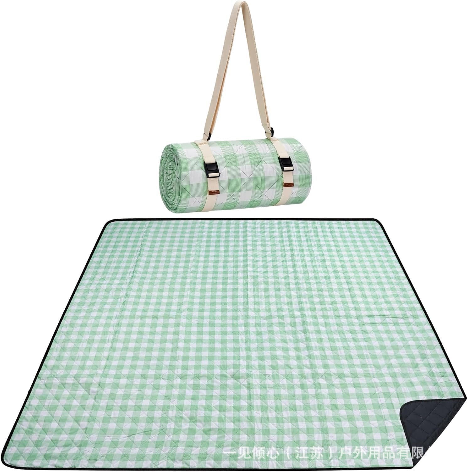 Tapis de Pique-Nique imperméable, Couverture idéale pour Les,Vert