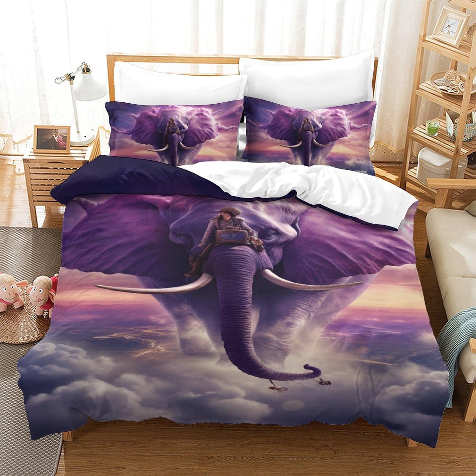 Housse de couette 140 x 200 tortue de mer pour un lit simple confortable