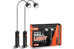 2 Pack LED Magnetic BBQ Grill Light Lamp for Dad