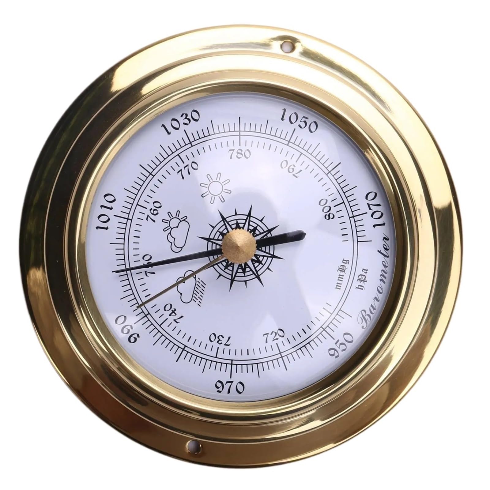 Barometro Stazione meteorologica multifunzionale for uso domestico Barometro aneroide Strumento meteorologico accurato for interni ed esterni