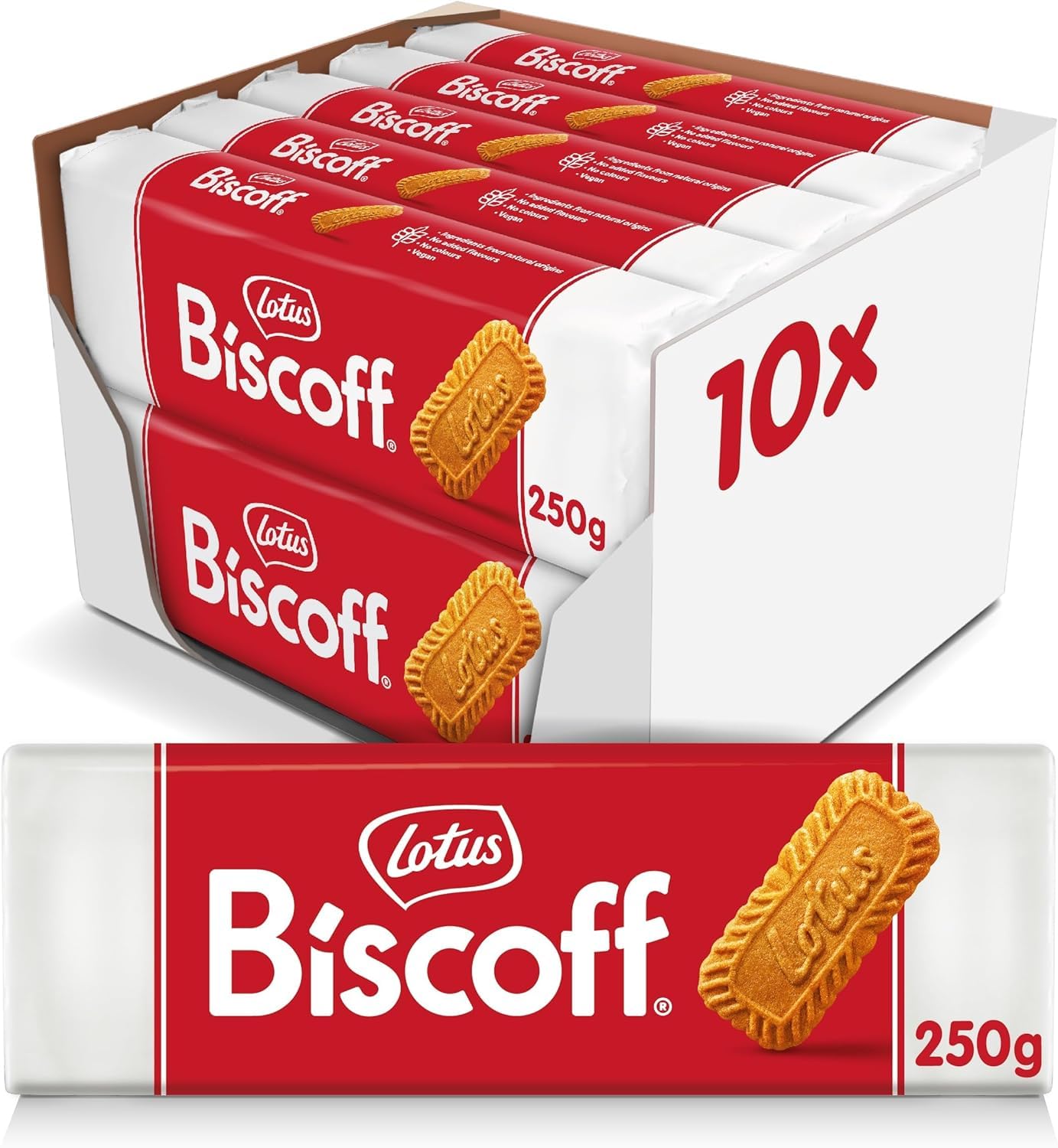 Lotus Biscoff Caramelised Biscuits 250g | (1 Box)
