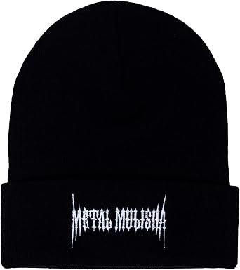 Metal Mulisha Spiked Work Beanie, Black