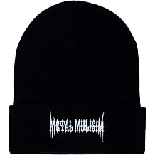 Metal Mulisha Spiked Work Beanie, Black